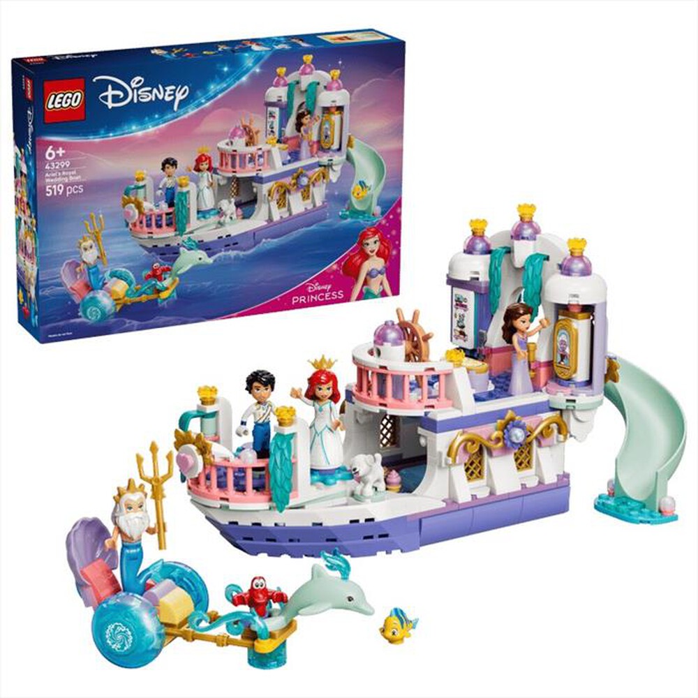 Immagine del prodotto LEGO - DISNEY La barca nuziale di Ariel - 43299