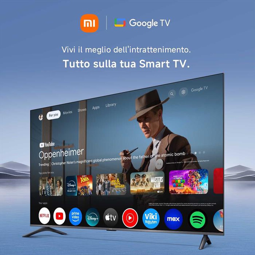 Immagine del prodotto XIAOMI - Smart TV QLED UHD 4K 50" ELA6088EU-Nero