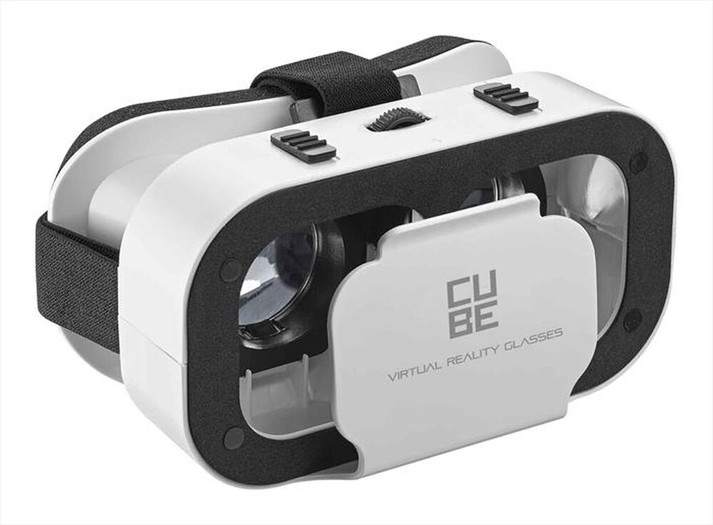 Immagine del prodotto TECH POP - Visore di Realt&agrave; Virtuale per smartphone CUBE VR-Nero, Bianco