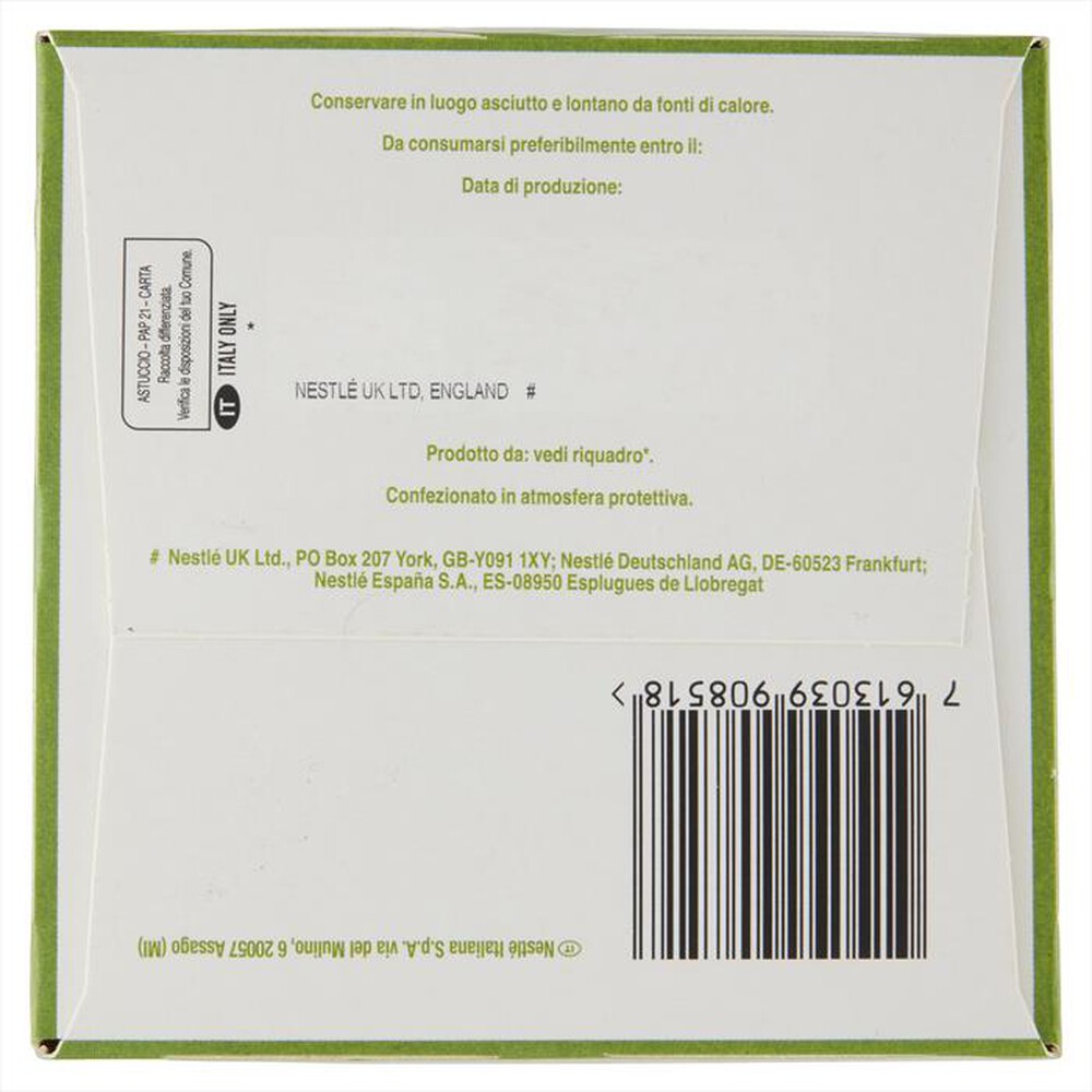 Immagine del prodotto NESCAFE' DOLCE GUSTO - Almond Macchiato 12 Caps-Verde