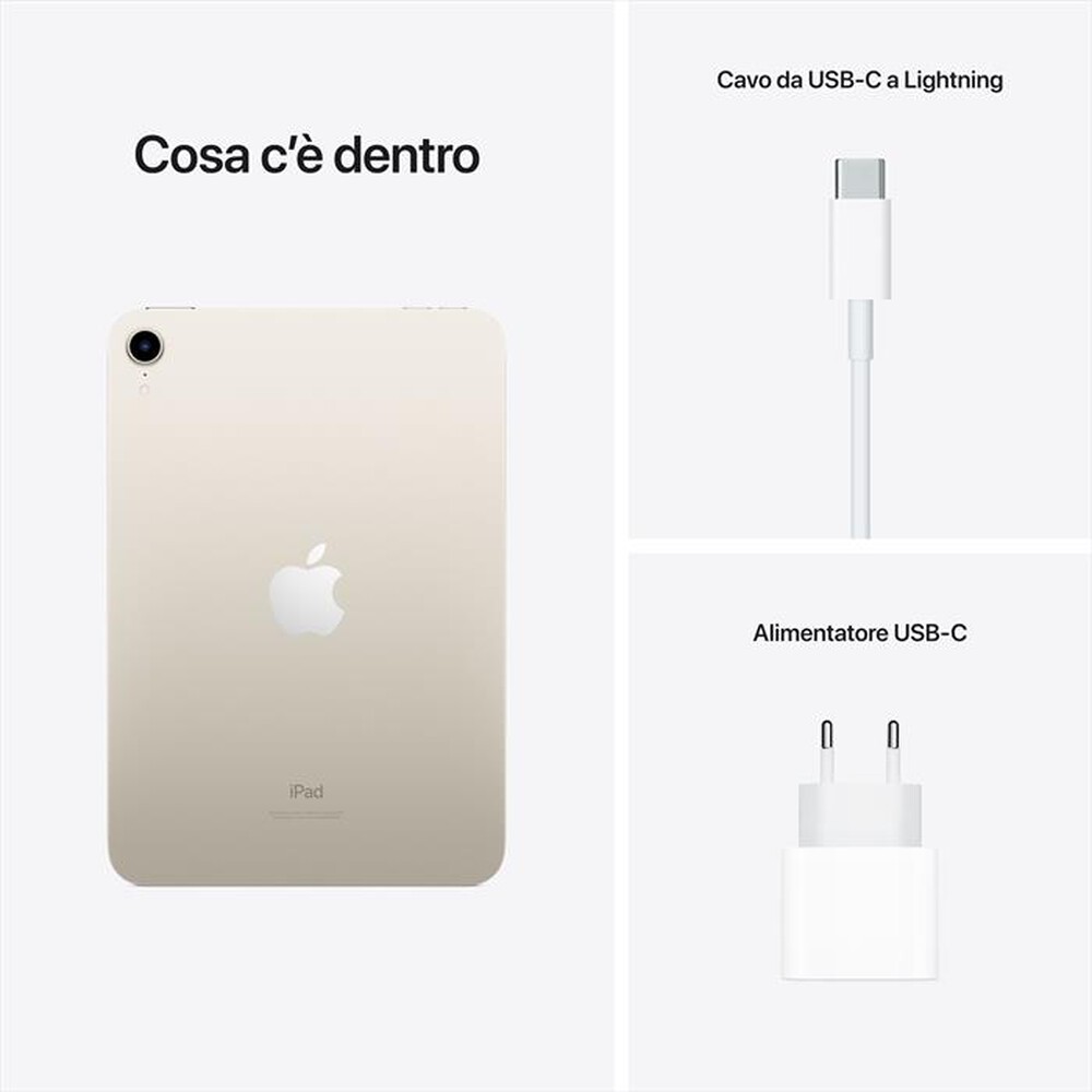 Immagine del prodotto APPLE - iPad mini Wi-Fi 64GB-Starlight
