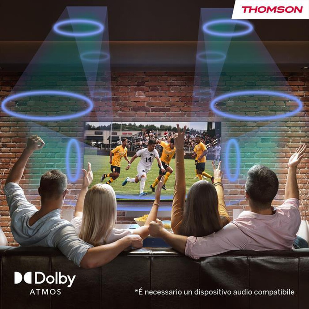 Immagine del prodotto THOMSON - Smart TV LED UHD 4K 55" 55UA5S13W-Bianco
