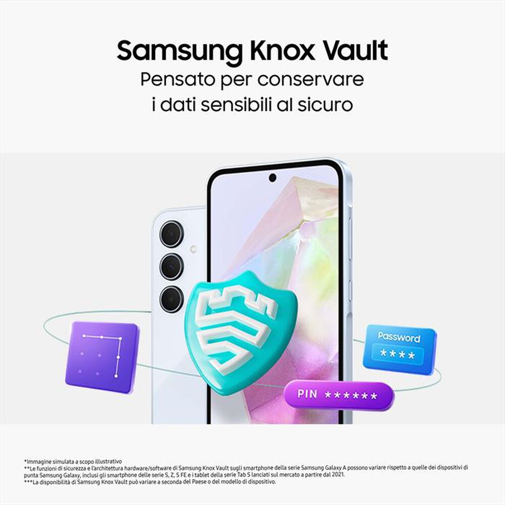 Immagine del prodotto SAMSUNG - GALAXY A35 5G 128GB-Awesome Iceblue