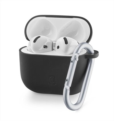 CELLULARLINE - Custodia BOUNCE - AIRPODS 4/4 ANC-Black