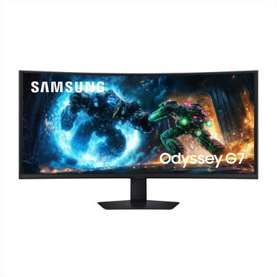 SAMSUNG - MONITOR GAMING ODYSSEY G75F 40" WUHD CURVO-Black