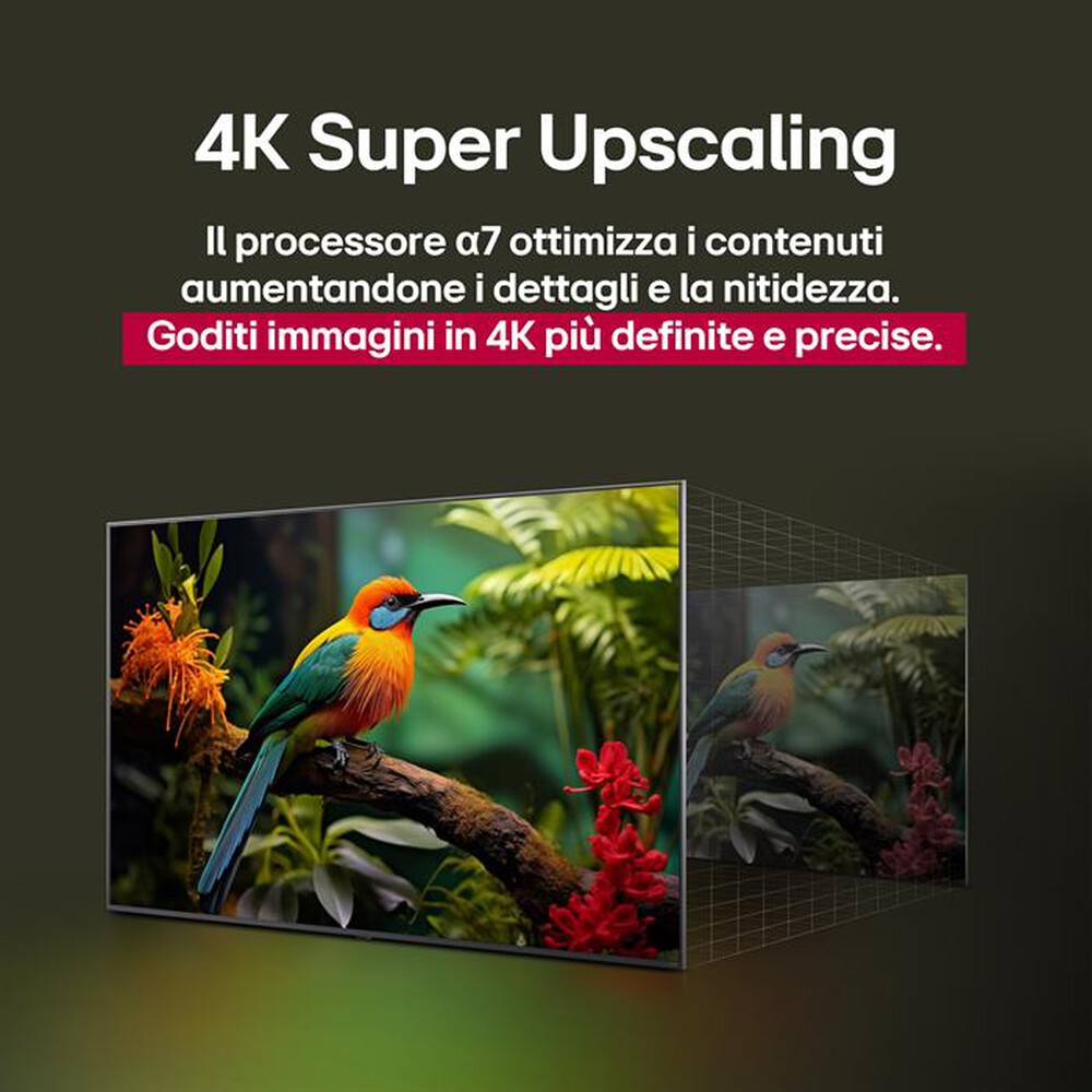 Immagine del prodotto LG - Smart TV MINI LED UHD 4K 50" QNED AI 50QNED70A6A-Nero