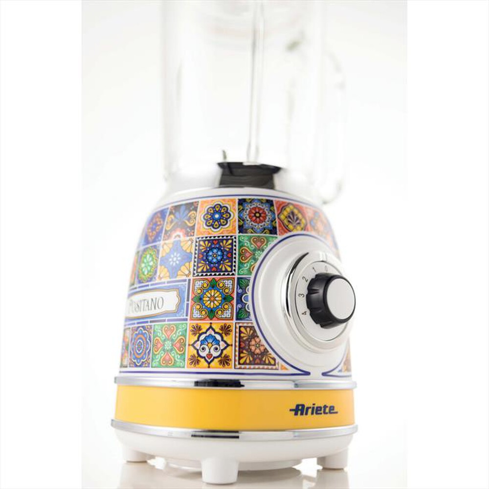 Immagine del prodotto ARIETE - 0583/0P FRULLATORE CON TAZZA IN VETRO POSITANO-Multicolore