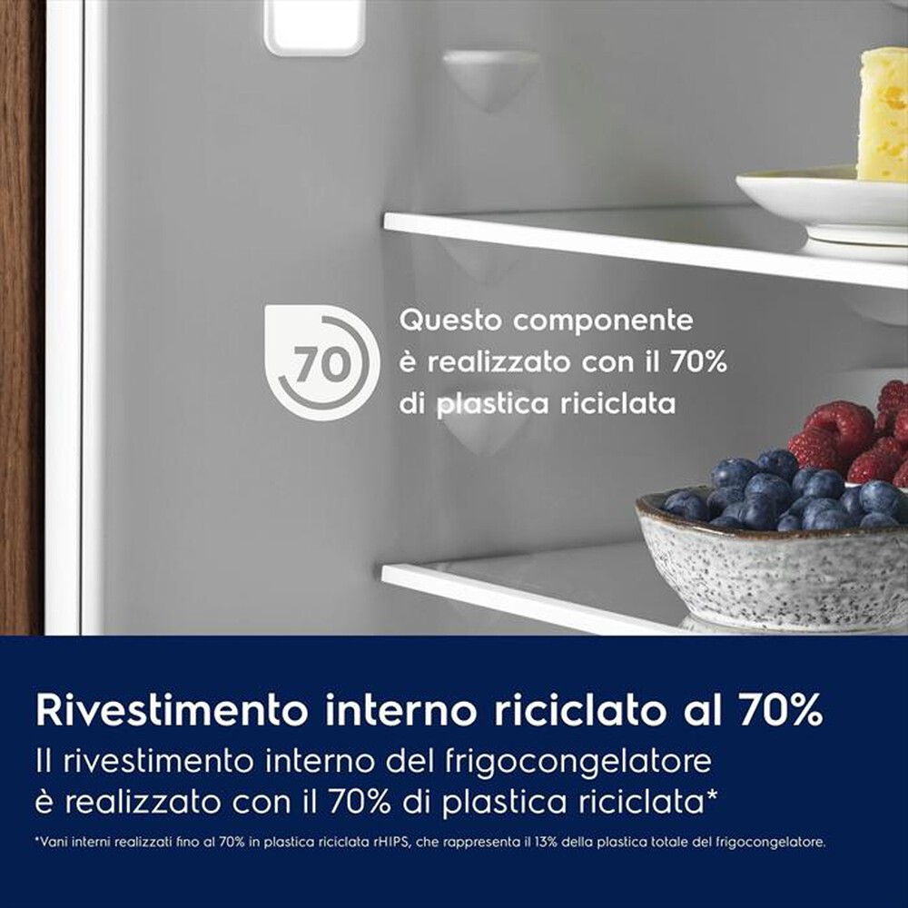 Immagine del prodotto ELECTROLUX - Frigorifero combinato ENT6ME18S3 Classe E 248 lt-Bianco