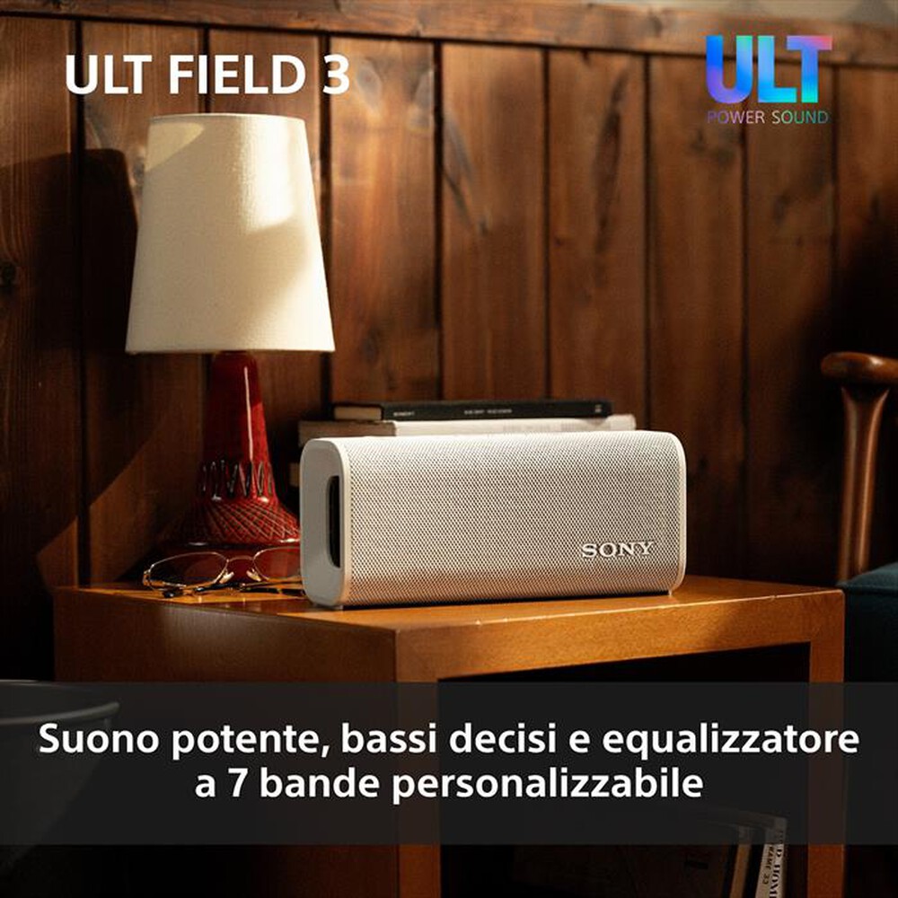 Immagine del prodotto SONY - Speaker portatile Wireless Bluetooth SRSULT30W.CE7-Bianco