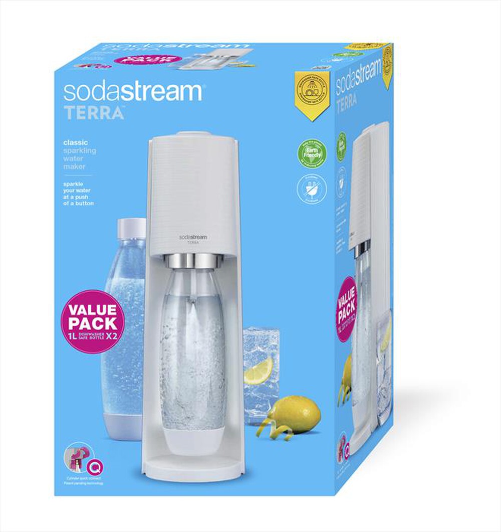 Immagine del prodotto SODASTREAM - TERRA WHITE VALUE PACK 2-BIANCO
