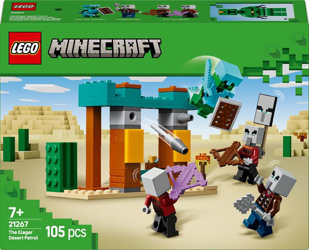 Immagine del prodotto LEGO - MINECRAFT Pattuglia nel deserto della bestia 21267