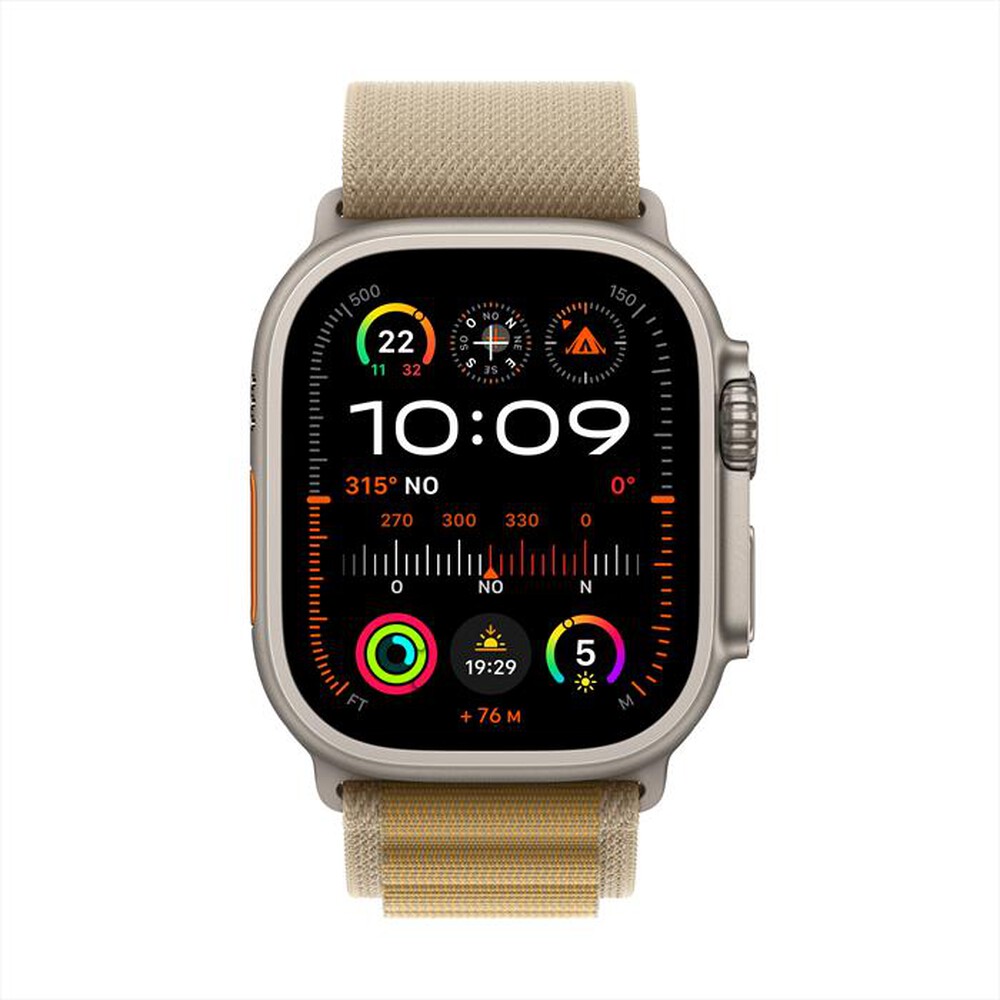 Immagine del prodotto APPLE - Watch Ultra 2 GPS + Cellular 49mm Titanio-Naturale Alpine Loop Sahara S