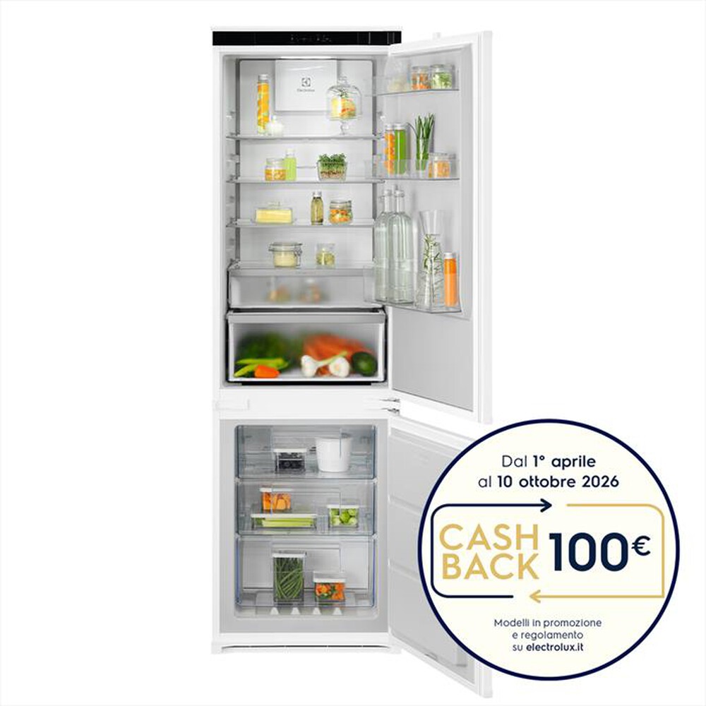 Immagine del prodotto ELECTROLUX - Frigorifero combinato ENA7CD18S Classe D 249lt-Bianco