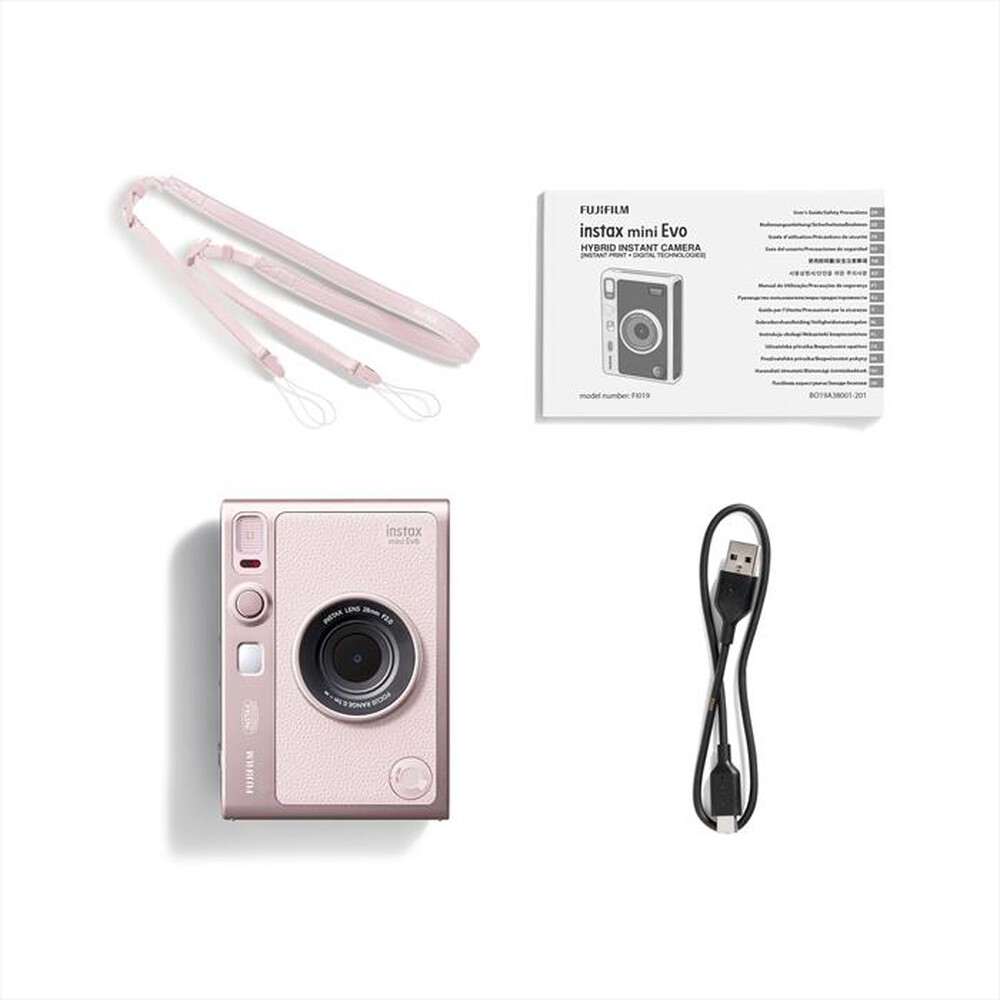 Immagine del prodotto FUJI - Fotocamera Sviluppo Istantaneo INSTAX MINI EVO G-ROSA