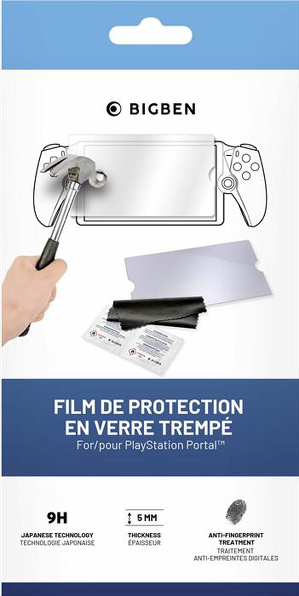 Immagine del prodotto NACON - Protezione schermo PSPORTALTEMPGLASS PlayStation-Trasparente