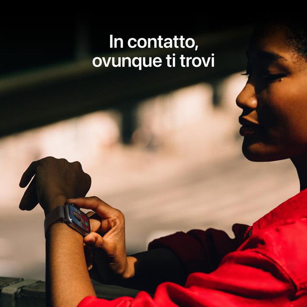 Immagine del prodotto APPLE - Watch Series 11 GPS + Cellular 42mm Alluminio-Jet Black Sport Band Nero S/M
