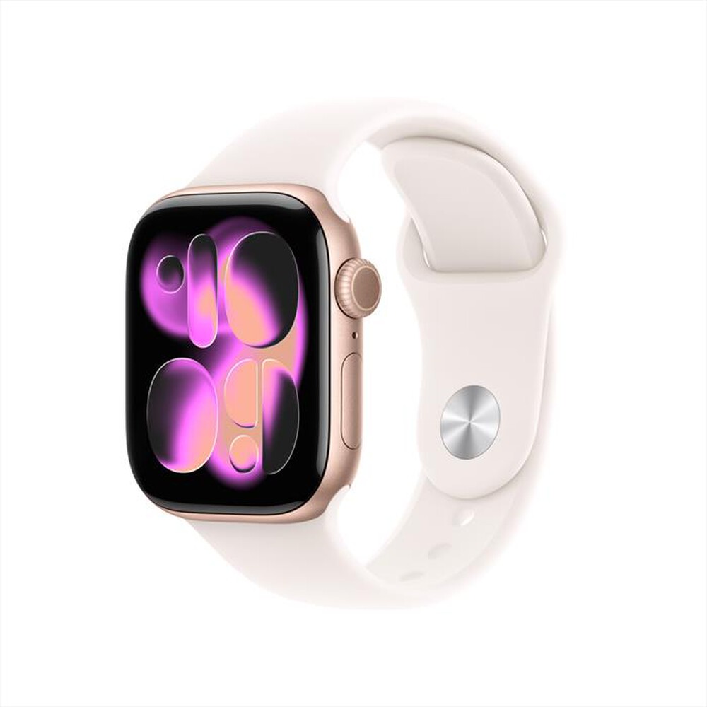 Immagine del prodotto APPLE - Watch Series 11 GPS + Cellular 42mm Alluminio-Oro Rosa - Band Rosa Fard S/M