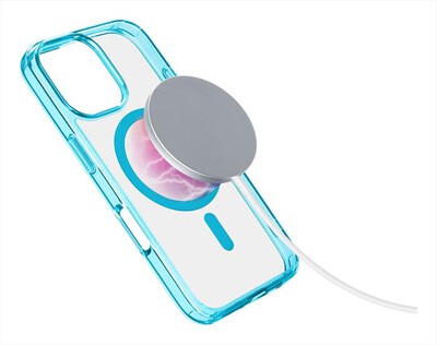 CELLULARLINE - Cover case ICONIC MAG per iPhone 16 Pro-Blue
