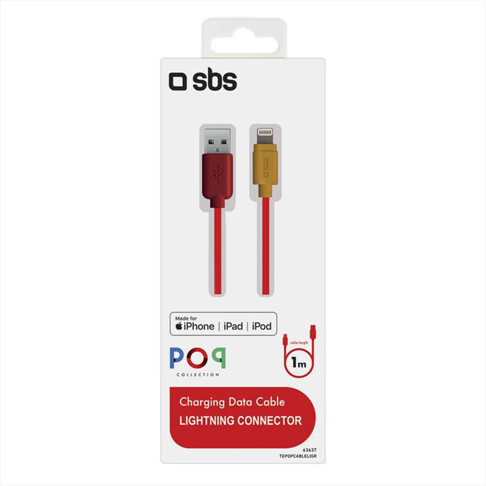 Immagine del prodotto SBS - TEPOPCABLELIGR-ROSSO