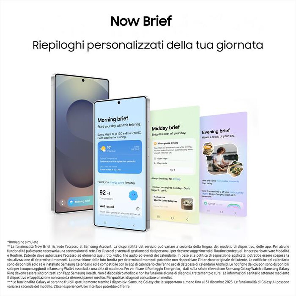 Immagine del prodotto SAMSUNG - Smartphone Galaxy S25 Ultra 256GB-Titanium Silver Blue