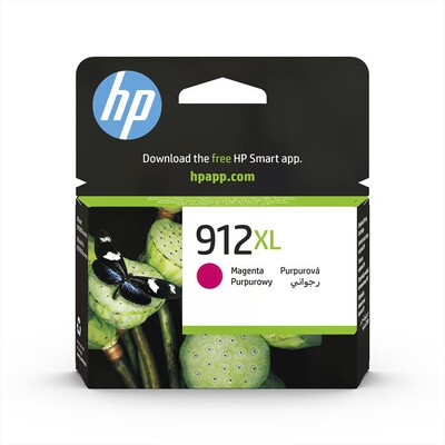 HP - 912XL CARTUCCIA DI INCHIOSTRO ORIGINALE, MAGENTA-Magenta
