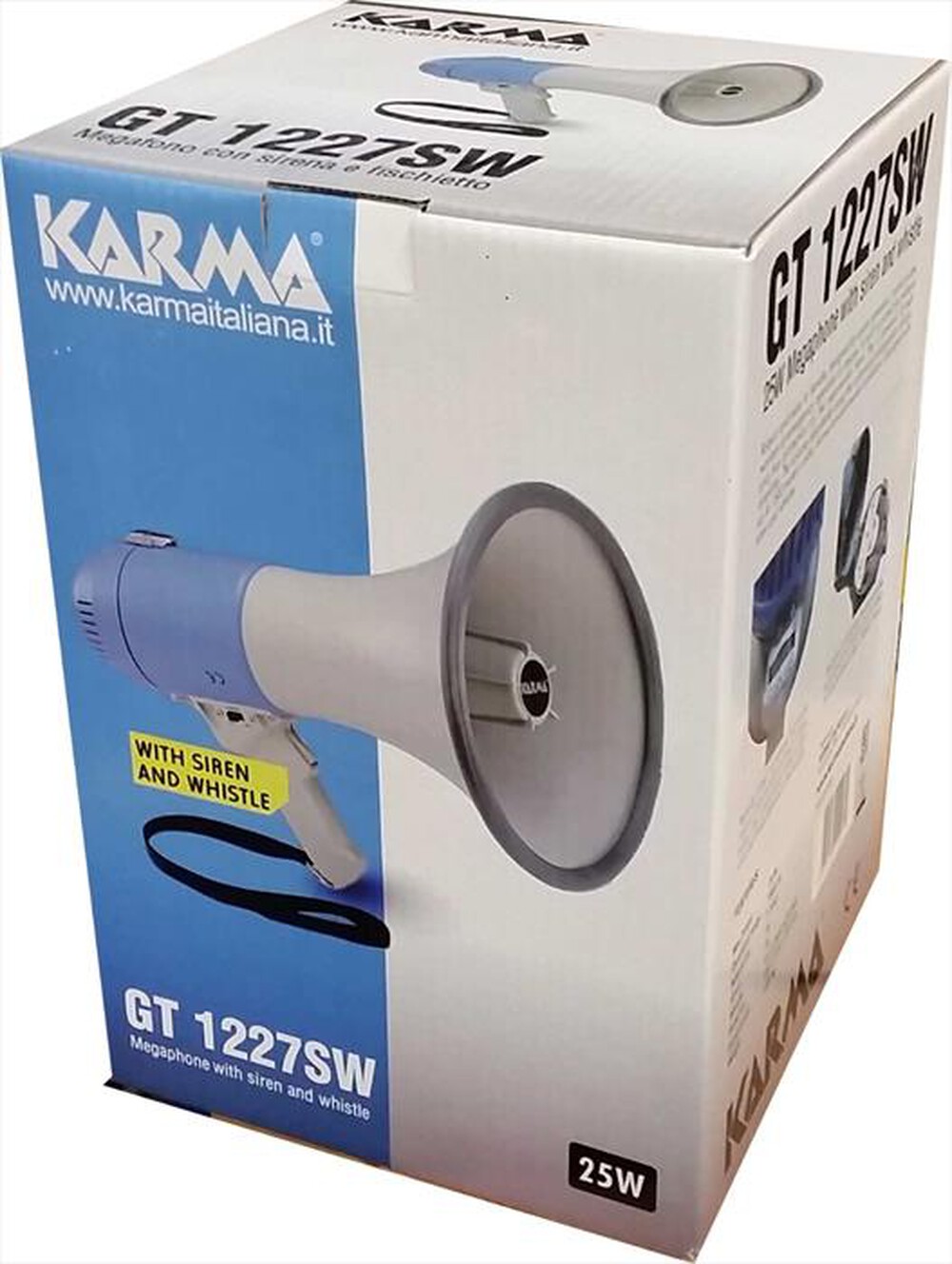 Immagine del prodotto KARMA - Megafono GT 1227SW-Grigio e azzurro