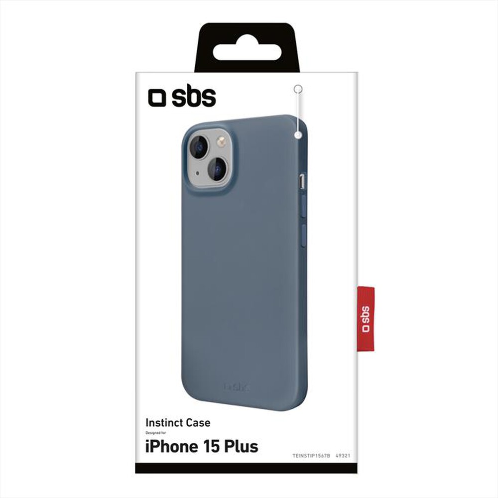 Immagine del prodotto SBS - Cover Instinct TEINSTIP1567B per iPhone 15 Plus-Blu