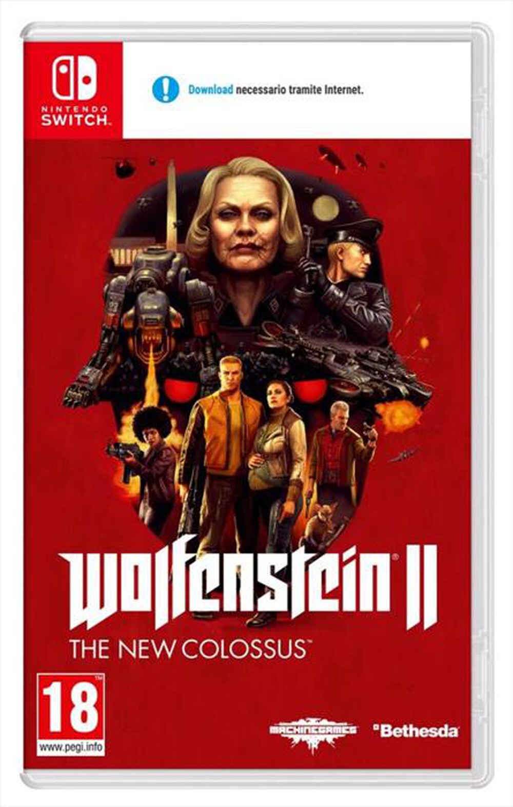 Immagine del prodotto NINTENDO - HAC Wolfenstein II The New Colossus