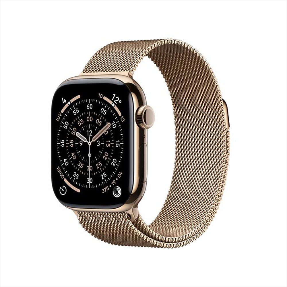 Immagine del prodotto APPLE - Watch Series 11 GPS + Cellular 42mm Titanio-Oro - Loop Milanese Oro