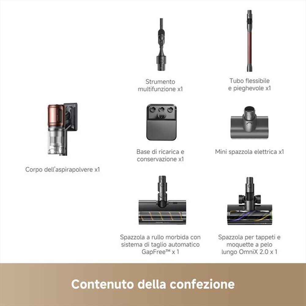 Immagine del prodotto DREAME - Scopa elettrica V30VIM-Granata