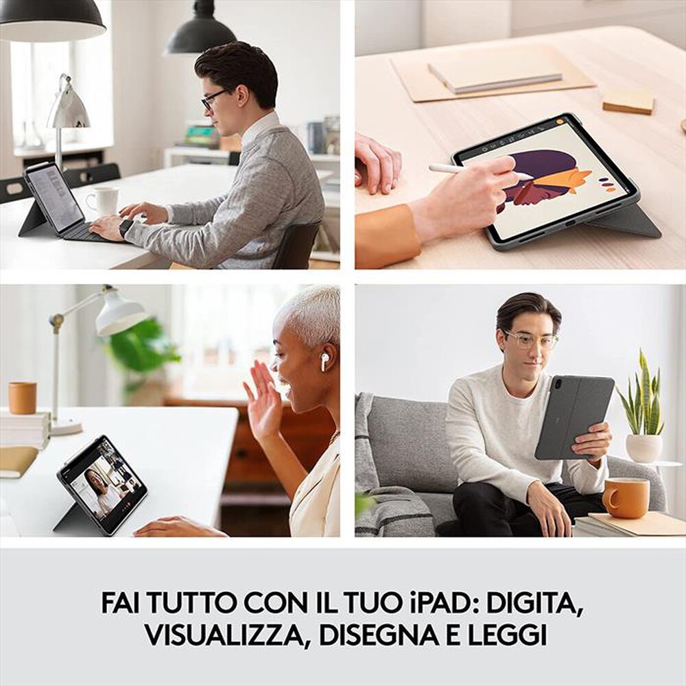 Immagine del prodotto LOGITECH - Combo Touch iPad Air (4a gen)