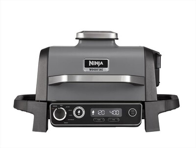 NINJA - BBQ&nbsp;elettrico Woodfire+affumicatore OG701EU-nero