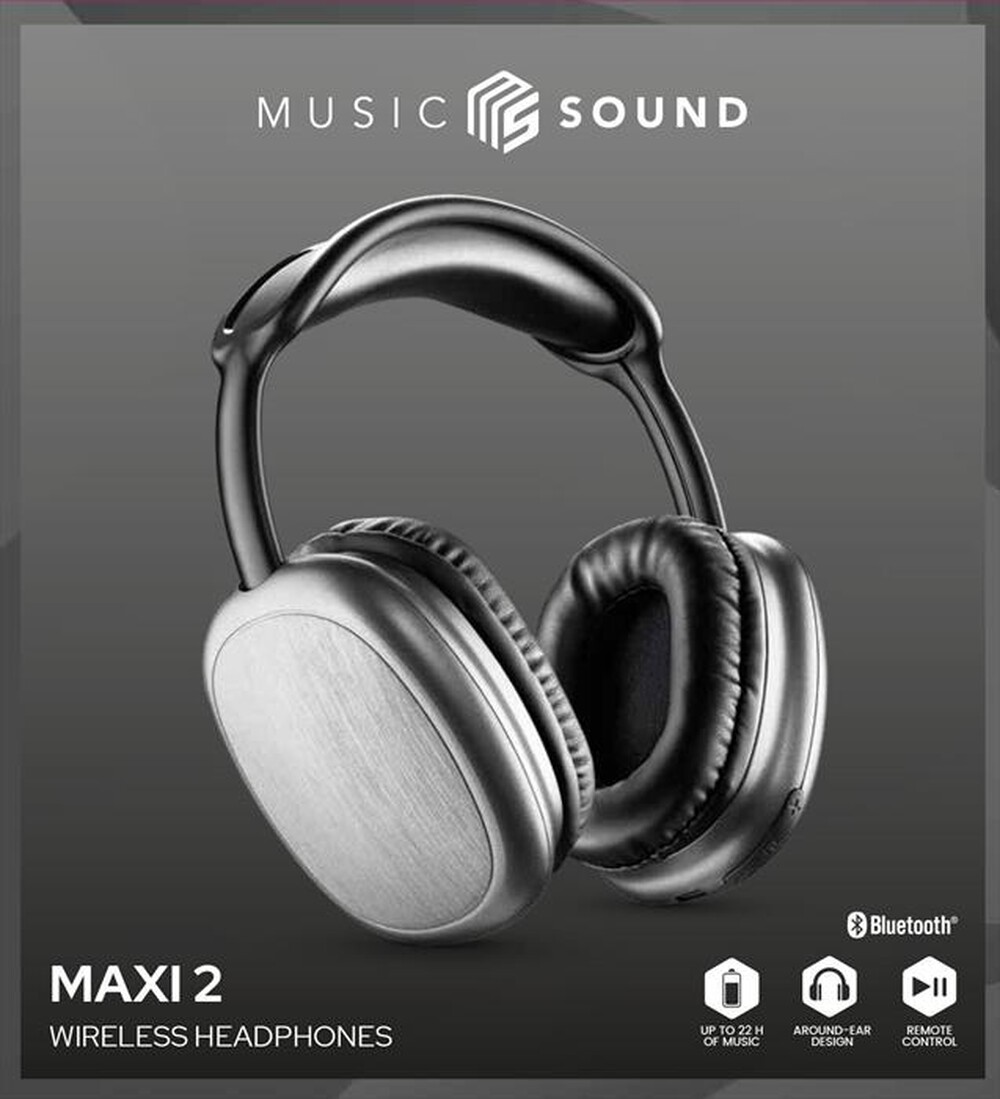 Immagine del prodotto CELLULARLINE - Cuffie bluetooth BTHEADBMSMAXI2K-Nero