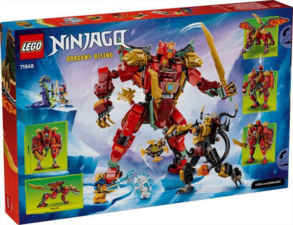 Immagine del prodotto LEGO - NINJAGO Mech drago mutaforma di Wyldfyre - 71868