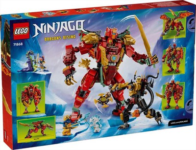 LEGO - NINJAGO Mech drago mutaforma di Wyldfyre - 71868