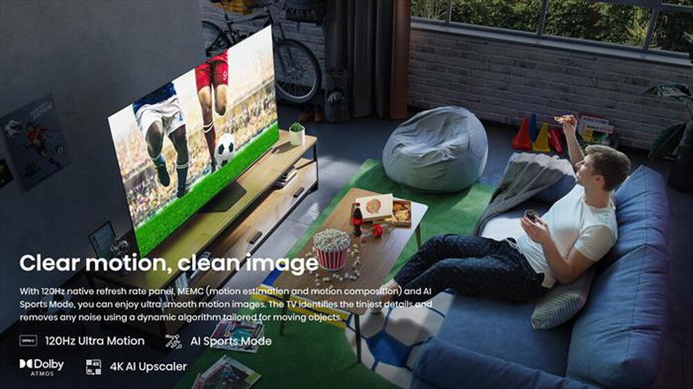 Immagine del prodotto HISENSE - Smart TV OLED 55" 4K Ultra HD 55A86N 120Hz-NERO
