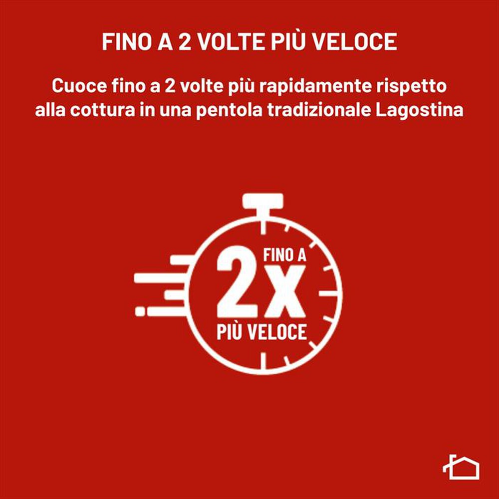 Immagine del prodotto LAGOSTINA - Pentola a Pressione &Oslash; 22 cm 010033010522-Inox