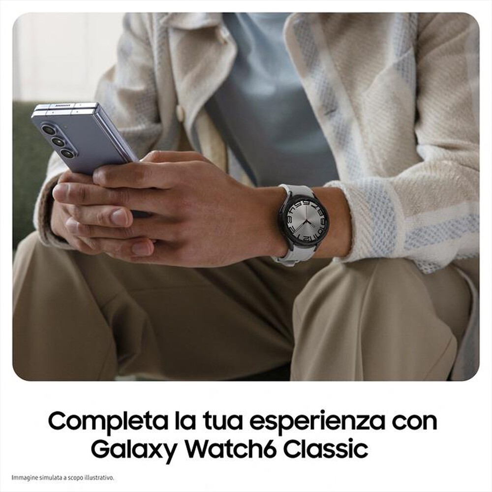 Immagine del prodotto SAMSUNG - Galaxy Watch6 Classic 47mm-Silver
