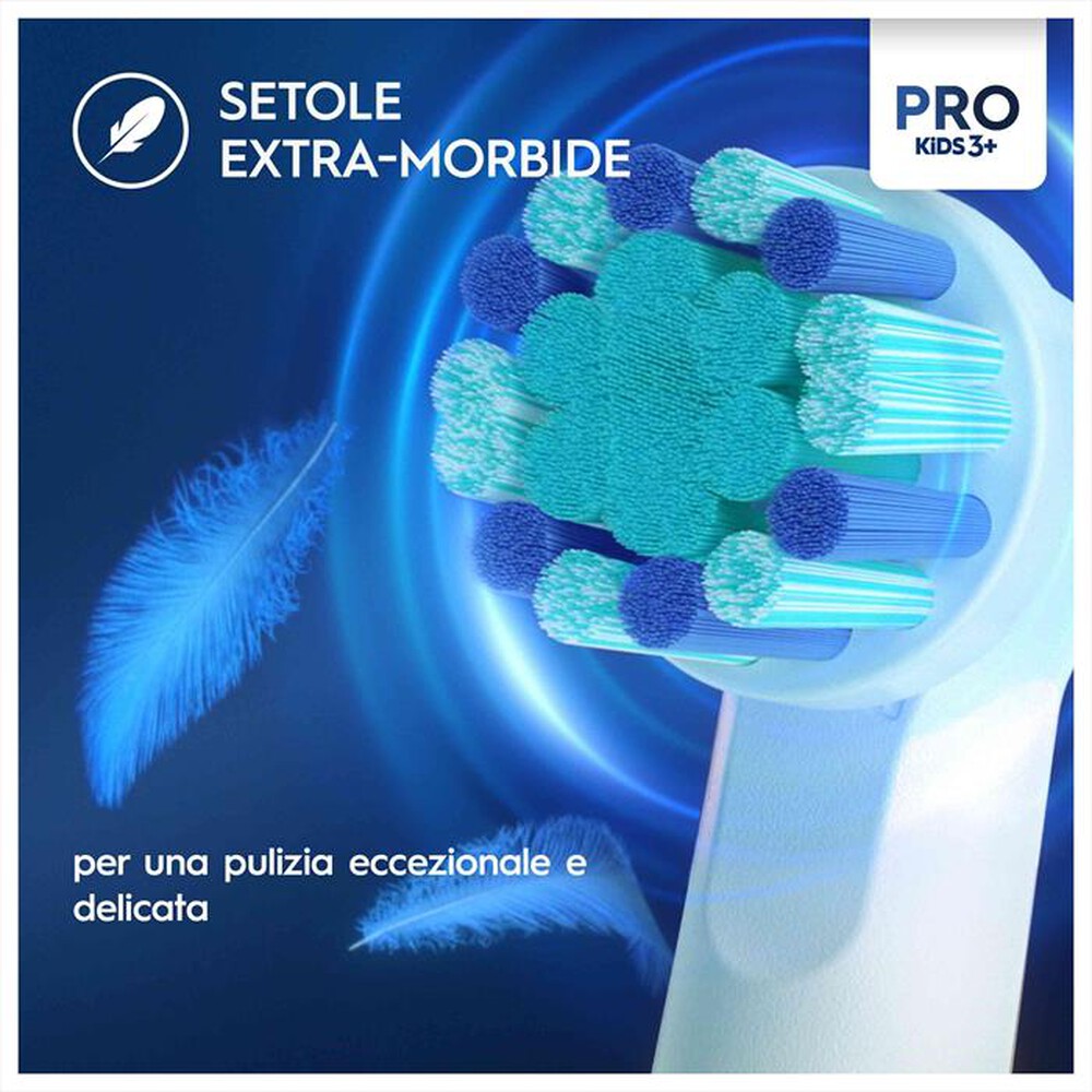 Immagine del prodotto ORAL-B - Testine Ricambio PW REFILL EB10S FROZEN 4CT 12PZ-BIANCO