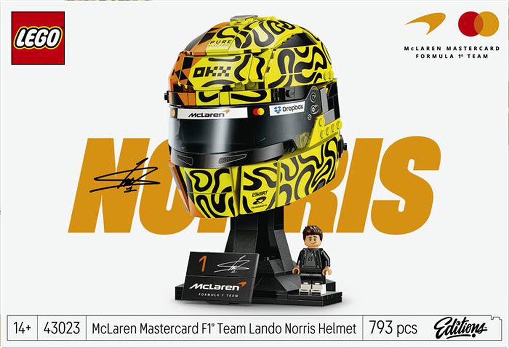 Immagine del prodotto LEGO - EDITIONS Casco di Lando Norris McLaren - 43023