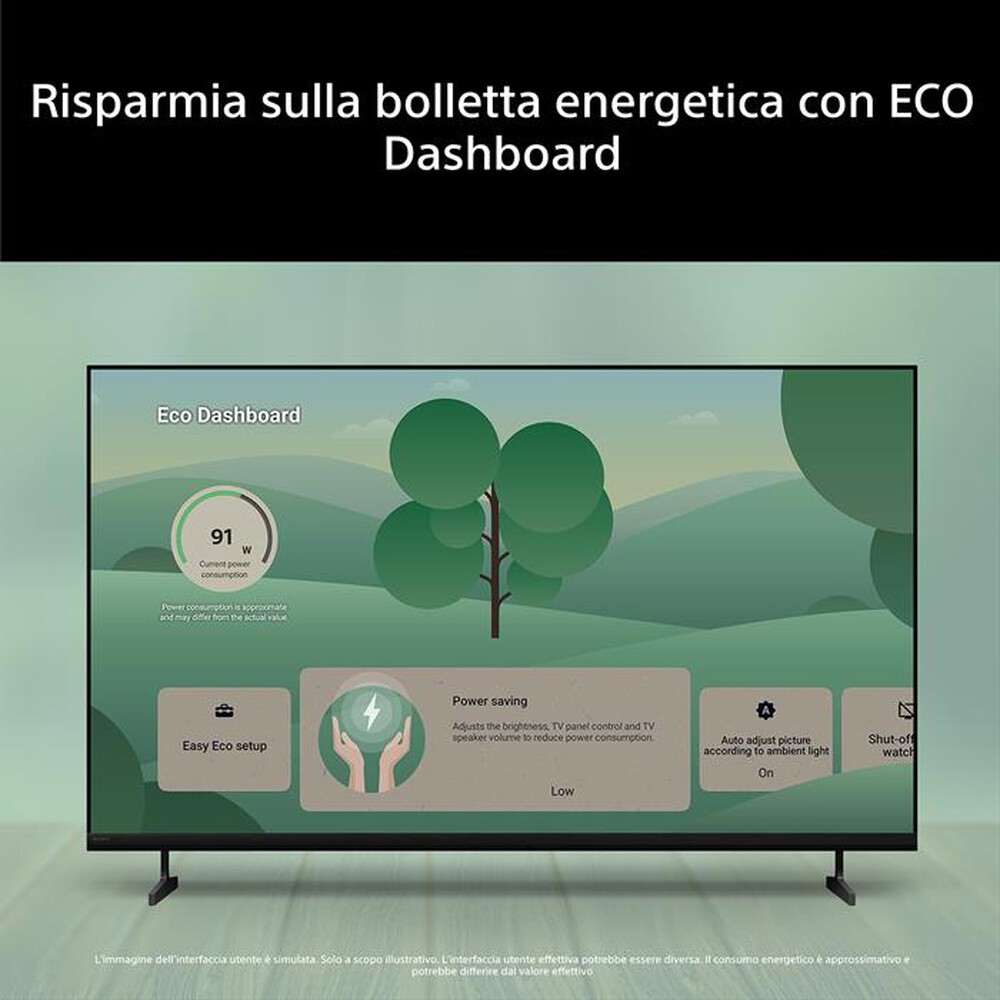 Immagine del prodotto SONY - Smart TV LED UHD 4K 55" K55S25M2PB.CEI-NERO