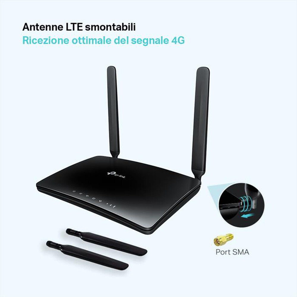 Immagine del prodotto TP-LINK - TL-MR150 - ROUTER 4G FINO A 150MBPS - WI-FI
