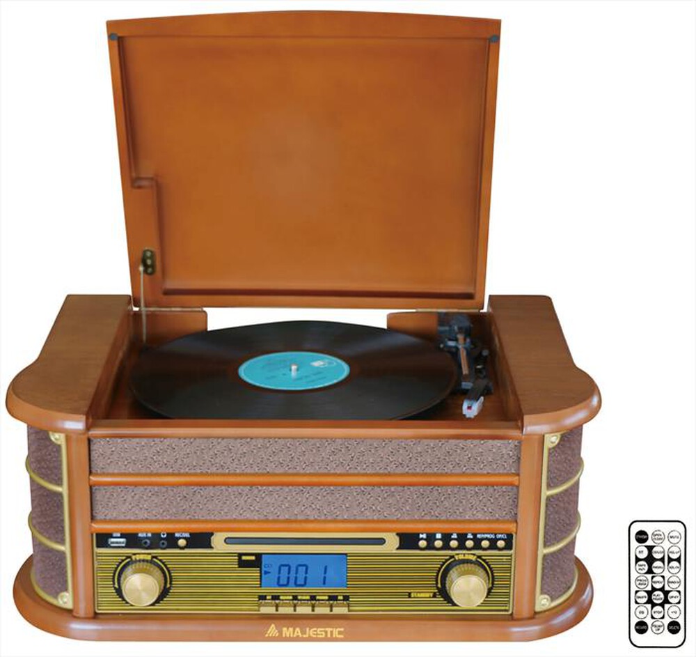 Immagine del prodotto MAJESTIC - TT 34R BT/CD/TP/USB-Legno