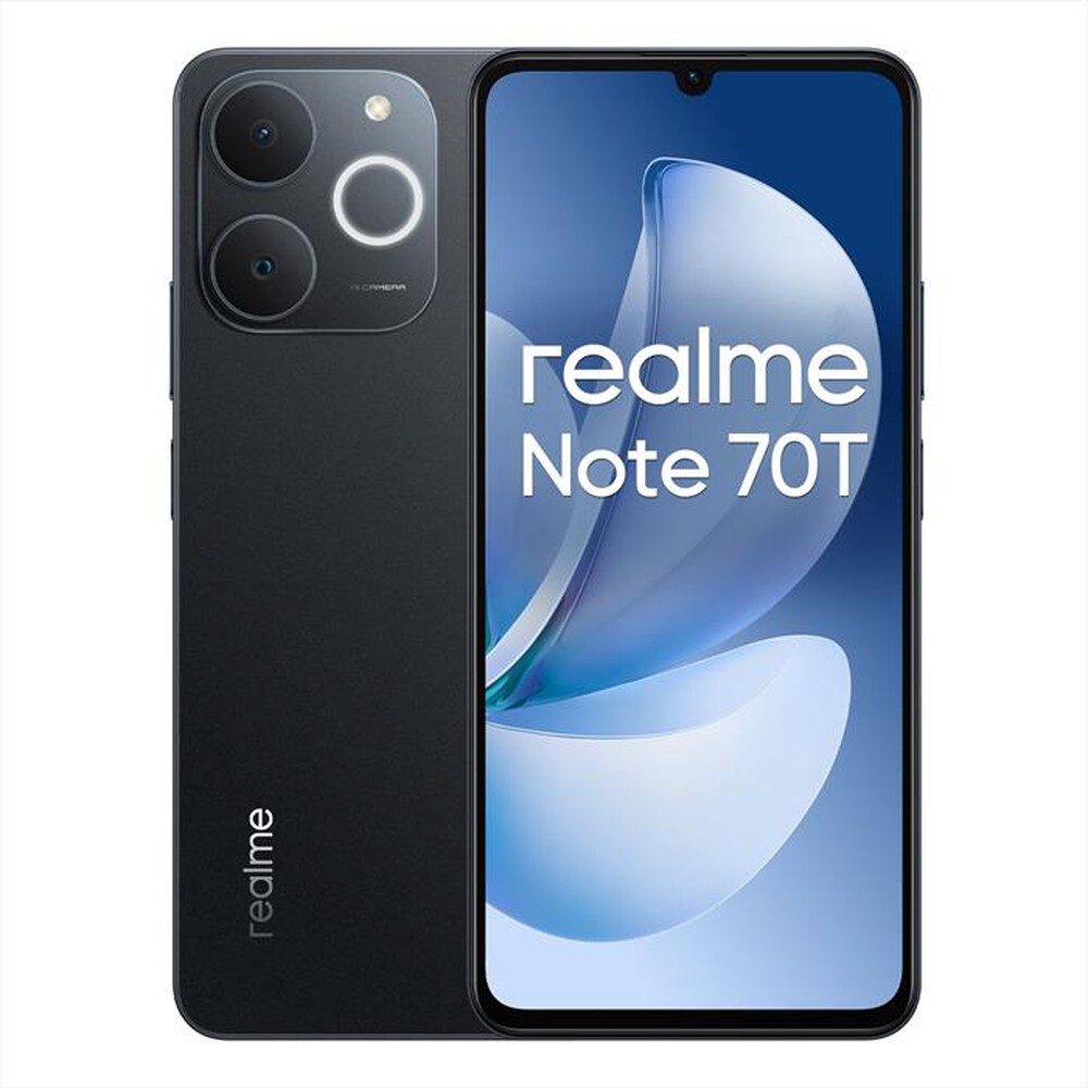 Immagine del prodotto REALME - Smartphone REALME NOTE 70T (128GB+4GB)-OBSIDIAN BLACK