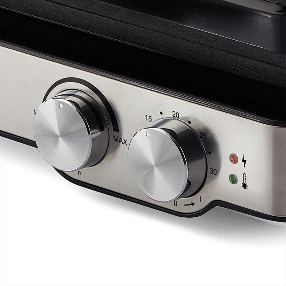 Immagine del prodotto ARIETE - Griglia elettrica GRILL & TASTE 1918-nero, acciaio inossidabile