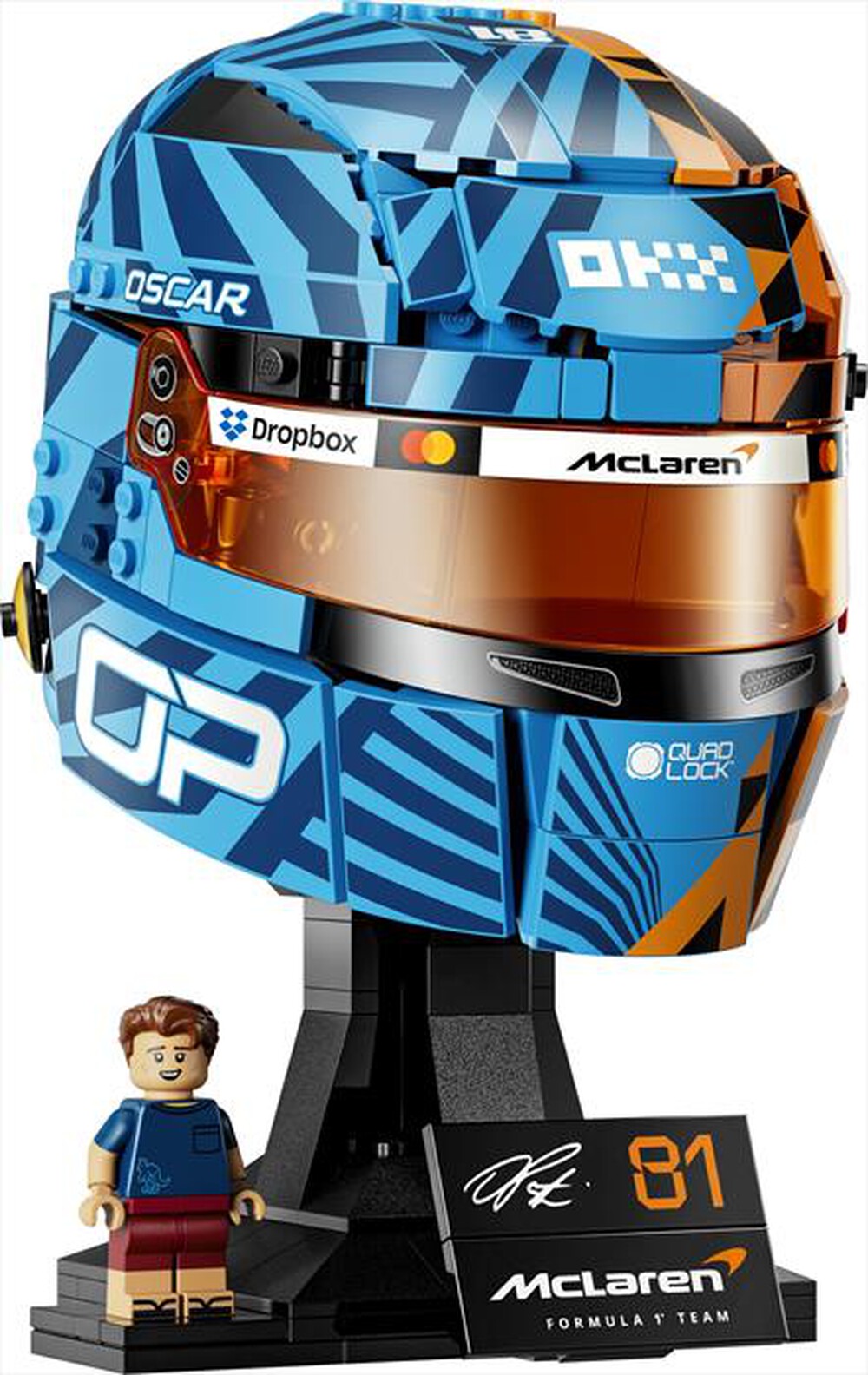 Immagine del prodotto LEGO - EDITIONS Casco di Oscar Piastri McLaren - 43017-Multicolore