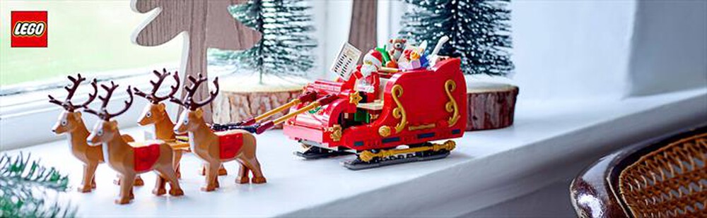 Immagine del prodotto LEGO - SEASONS AND OCCASIONS Slitta di babbo Natale 40499