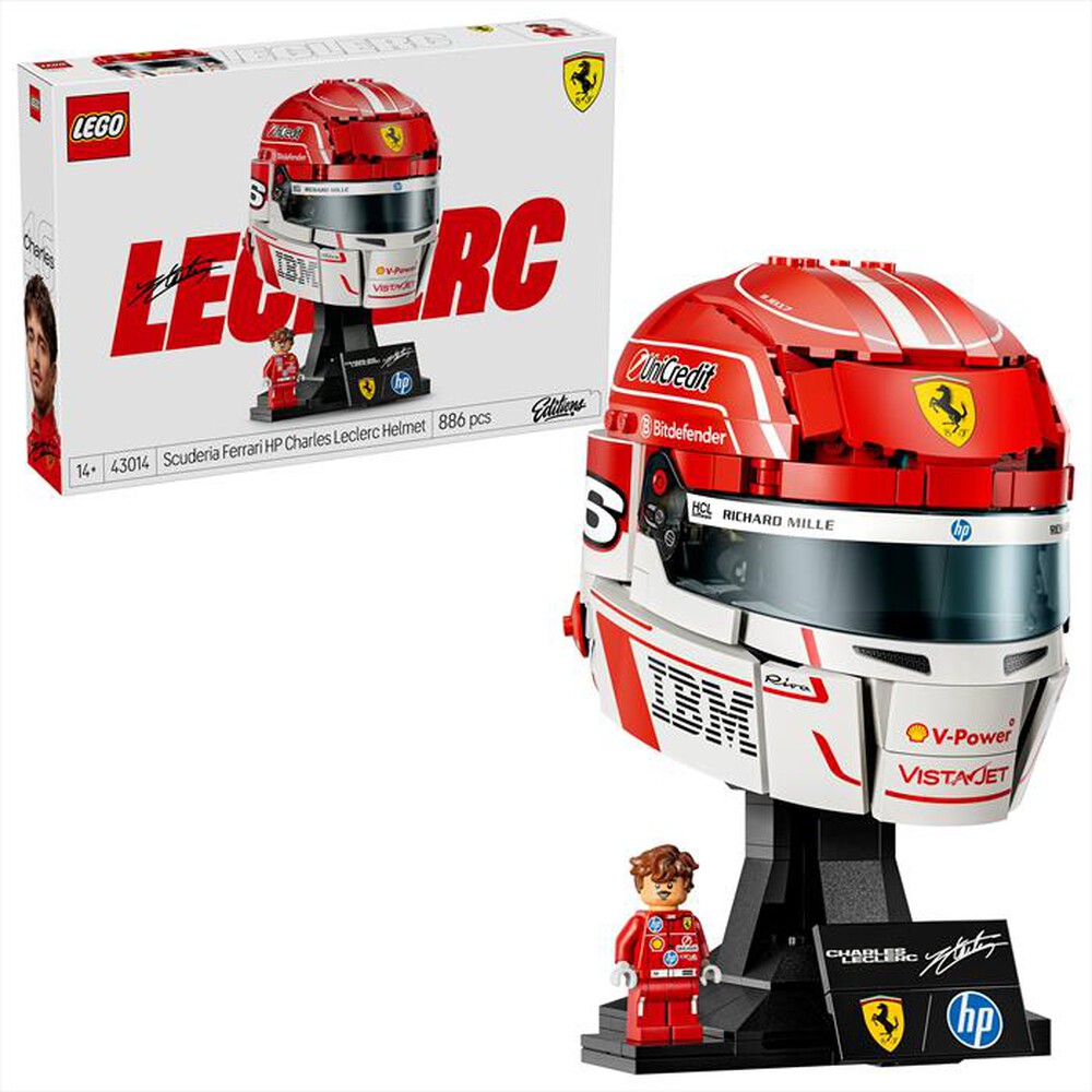 Immagine del prodotto LEGO - EDITIONS Casco di Charles Leclerc - 43014
