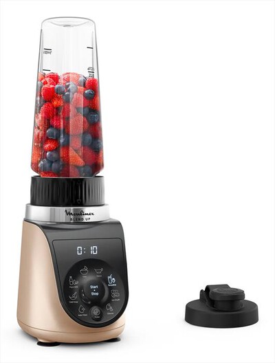 MOULINEX - Frullatore BLEND UP LM190AF0-Nero, Oro