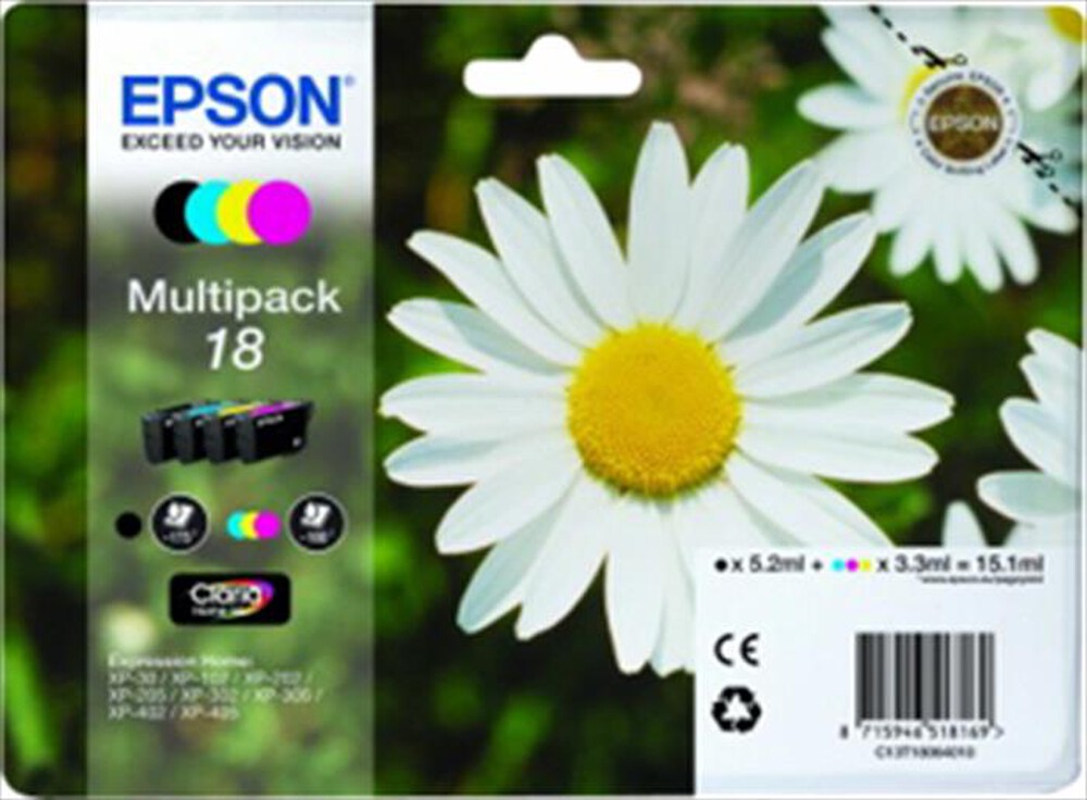 Immagine del prodotto EPSON - Epson Multipack t18 C13T18064020